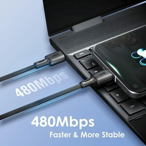 کابل شارژ USB-C به USB-C اورایمو مدل FastLine 2 OCD-154CC طول 1.5 متر توان 60 وات