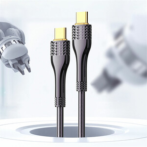 کابل شارژ USB-C به USB-C الدینیو مدل LC651C طول 1 متر توان 65 وات