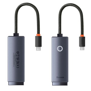 کابل تبدیل Type-C به LAN بیسوس Baseus BS-OH008 WKQX000313 1000Mbps