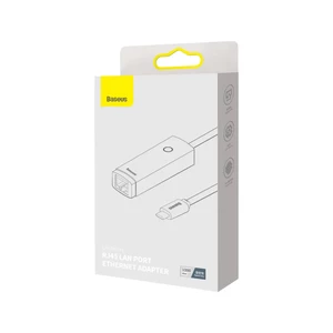 کابل تبدیل Type-C به LAN بیسوس Baseus BS-OH008 WKQX000313 1000Mbps