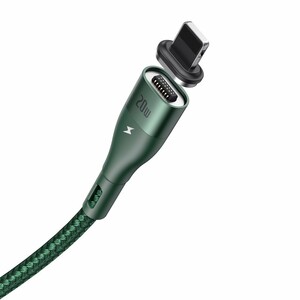 کابل شارژ Type-C به لایتنینگ بیسوس مدل Zinc Magnetic CATLXC-06 طول 1 متر توان 20 وات