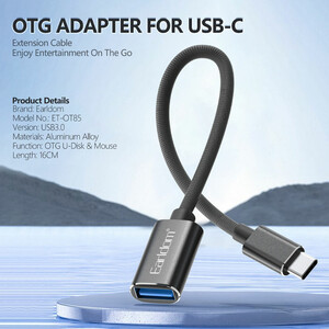 مبدل 3.0 USB به OTG Type-C ارلدام OT85