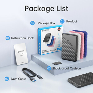 قاب اکسترنال هارد 2.5 اینچی USB 3.0 اوریکو مدل 25PW1-C3