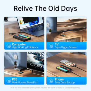 قاب اکسترنال هارد 2.5 اینچی USB 3.0 اوریکو مدل 2580U3-V1