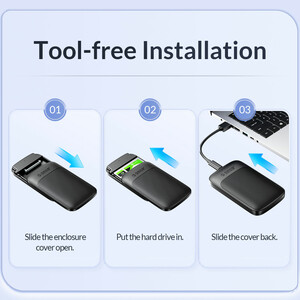 قاب اکسترنال هارد 2.5 اینچی USB 3.0 اوریکو مدل 2020U3-V1