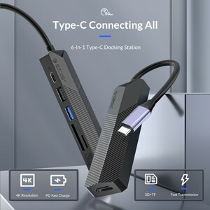هاب تایپ سی شش پورت اوریکو مدل MDK-6P