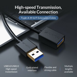 کابل افزایش طول USB 3.0 اوریکو مدل U3-MAA01-20 طول 2 متر