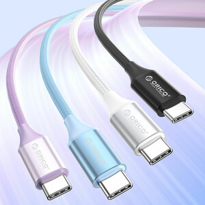 کابل شارژ USB-C به USB-C اوریکو مدل CDX-100CC طول 1 متر توان 100 وات