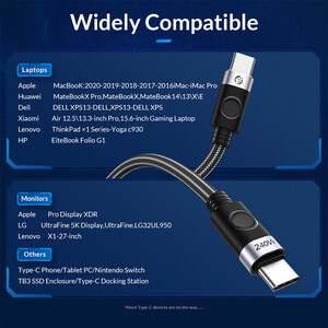 کابل شارژ USB-C به USB-C اوریکو مدل CDX-100CC طول 1 متر توان 100 وات