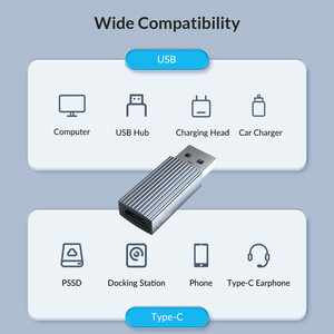 مبدل Type-C به OTG USB 3.1 اوریکو مدل AH-AC10