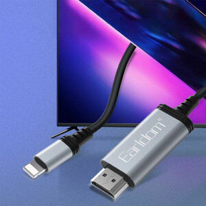 کابل تبدیل لایتنینگ به HDMI ارلدام مدل W35 طول 2 متر