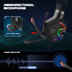 هدفون گیمینگ سیم دار اونیکوما Onikuma K10 Pro