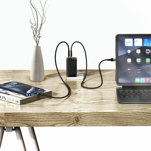 کابل شارژ USB-C به USB-C یوسمز مدل SJ724  طول 1.2 متر توان 60 وات