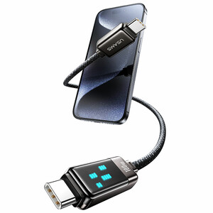 کابل شارژ USB-C به USB-C یوسمز مدل SJ744  طول 1.2 متر توان 100 وات