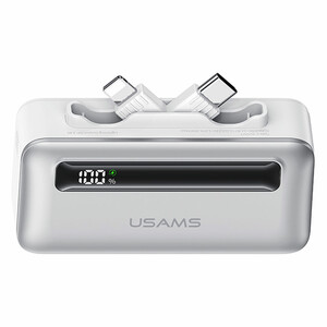 پاوربانک یوسمز مدل CD233 ظرفیت 4500 توان 20 وات با کابل متصل