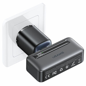 پاوربانک یوسمز مدل CD233 ظرفیت 4500 توان 20 وات با کابل متصل