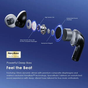 هندزفری بلوتوثی اورایمو SpaceBuds Z OTW-625