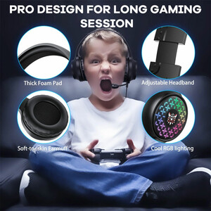 هدفون گیمینگ سیم دار اونیکوما Onikuma X7 Pro