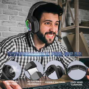 هدفون گیمینگ سیم دار اونیکوما Onikuma K10