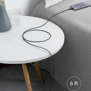 کابل شارژ USB-C به USB-C انکر مدل Ultra-Durable A8753 طول 1.8 متر توان 60 وات
