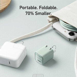 شارژر دیواری انکر مدل Anker Zolo A2698 توان 30 وات