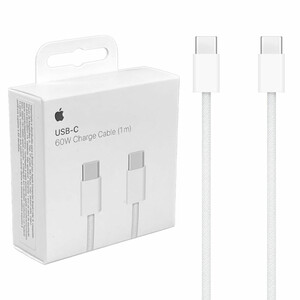 کابل شارژ USB-C به USB-C اپل اورجینال A2795 طول 1 متر