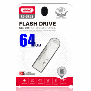 فلش مموری USB 3.0 ایکس او مدل DK02 ظرفیت 64 گیگابایت
