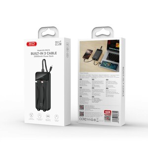 پاوربانک ایکس او مدل PR275 ظرفیت 20000 میلی آمپر توان 22.5 وات