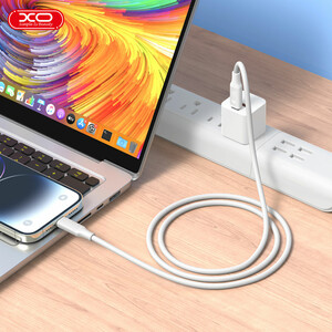 کابل شارژ USB-C به USB-C ایکس او NB-Q265B طول 1 متر توان 60 وات