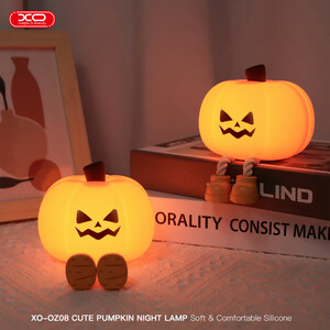 چراغ خواب طرح کدو تنبل هالوین ایکس او OZ08