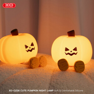 چراغ خواب طرح کدو تنبل هالوین ایکس او OZ08
