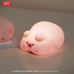 چراغ خواب طرح خوک بامزه ایکس او OZ09