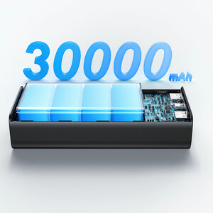 پاوربانک یوسمز مدل Usams US-CD185 ظرفیت 30000 میلی آمپر توان 65 وات