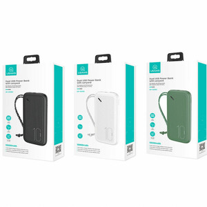 پاوربانک یوسمز مدل Usams US-CD150 ظرفیت 10000 میلی آمپر توان 10 وات