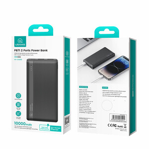 پاوربانک یوسمز مدل Usams US-CD205 ظرفیت 10000 میلی آمپر توان 10 وات