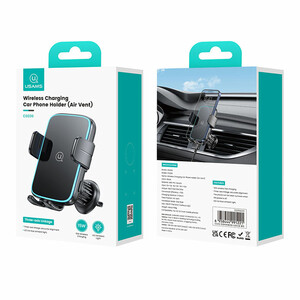 پایه نگهدارنده و شارژر بی سیم خودرو یوسمز مدل CD230 توان 15 وات