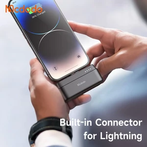 پاوربانک لایتنینگ مک دودو مدل MC-628 ظرفیت 5000 میلی آمپر ساعت 20 وات