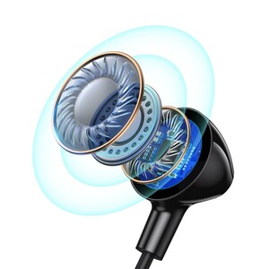 هندزفری باسیم یوسمز مدل EP-47 با کانکتور AUX