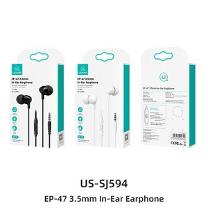 هندزفری باسیم یوسمز مدل EP-47 با کانکتور AUX