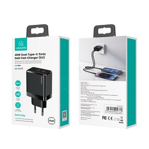 شارژر دیواری یوسمز مدل US-CC172 T54 توان 40 وات