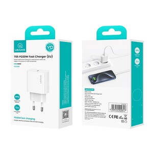 شارژر دیواری یوسمز مدل US-CC226 T65 توان 20 وات