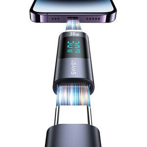 مبدل Type-C به Lightning یوسمز مدل SJ681 توان 30 وات