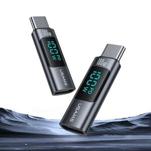 مبدل Type-C به Type-C یوسمز مدل SJ682 توان 100 وات