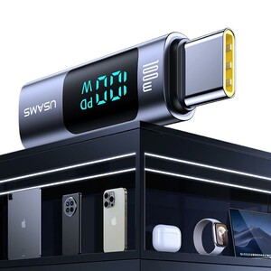 مبدل Type-C به Type-C یوسمز مدل SJ682 توان 100 وات