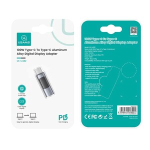 مبدل Type-C به Type-C یوسمز مدل SJ682 توان 100 وات