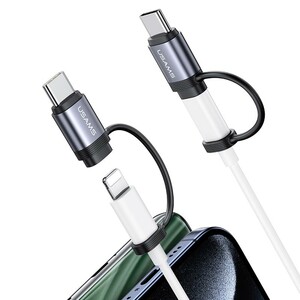 مبدل Lightning به Type-C یوسمز مدل SJ677 توان 30 وات