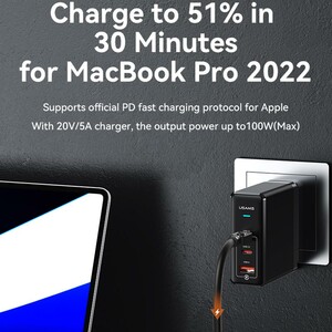 کابل شارژ USB-C به USB-C یوسمز مدل SJ684  طول 1.2 متر توان 100 وات