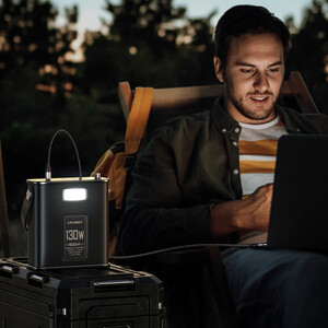 پاوربانک یوسمز مدل CD196 ظرفیت 80000 میلی آمپر توان 130 وات