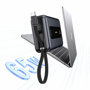 پاوربانک یوسمز مدل Usams US-CD243 ظرفیت 20000 میلی آمپر توان 65 وات