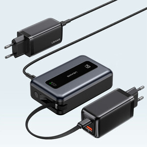 پاوربانک یوسمز مدل Usams US-CD243 ظرفیت 20000 میلی آمپر توان 65 وات